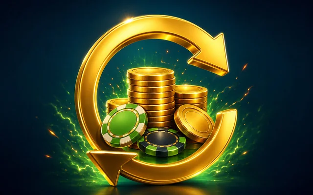 Páteční reload bonus na kasinové hry